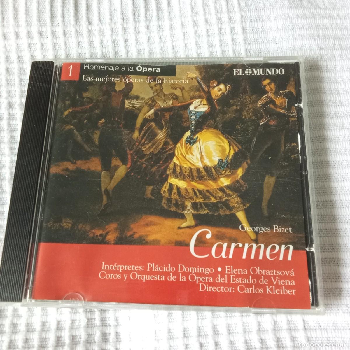 CDs de m&uacute;sica: HOMENAJE A LA OPERA . CARMEN - Foto 1