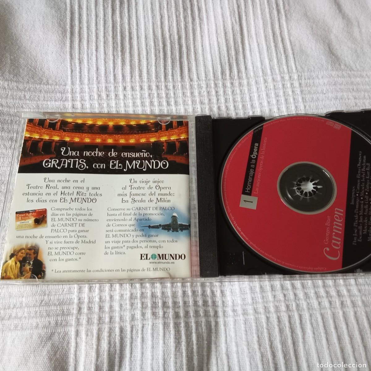 CDs de m&uacute;sica: HOMENAJE A LA OPERA . CARMEN - Foto 2