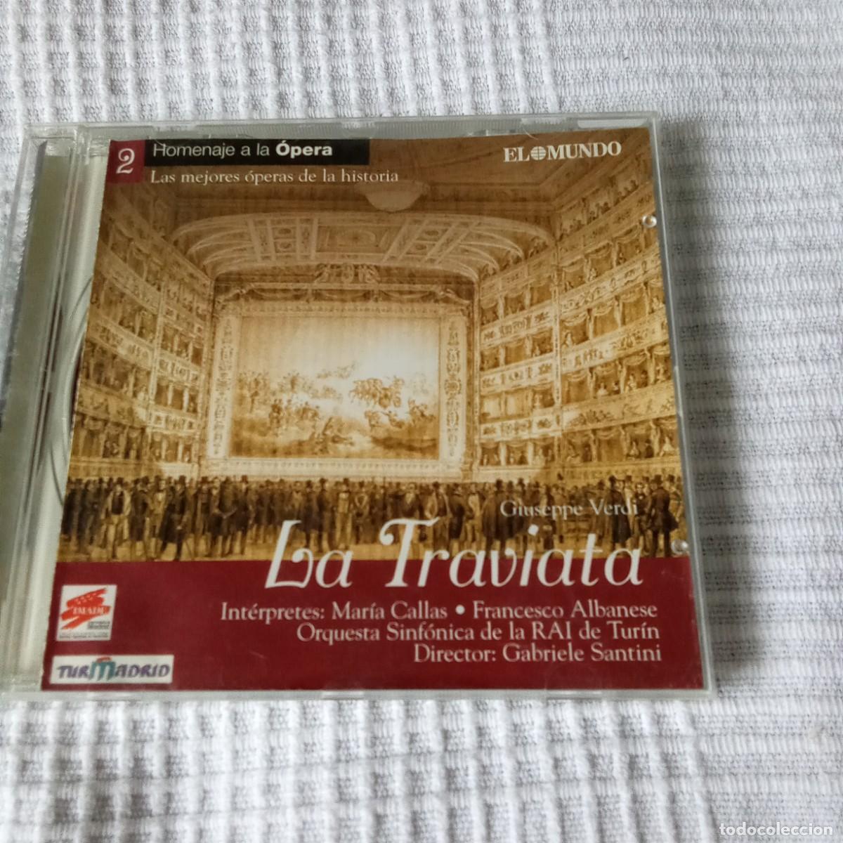 CDs de m&uacute;sica: HOMENAJE A LA OPERA N&ordm;2 LA TRAVIATA - Foto 1