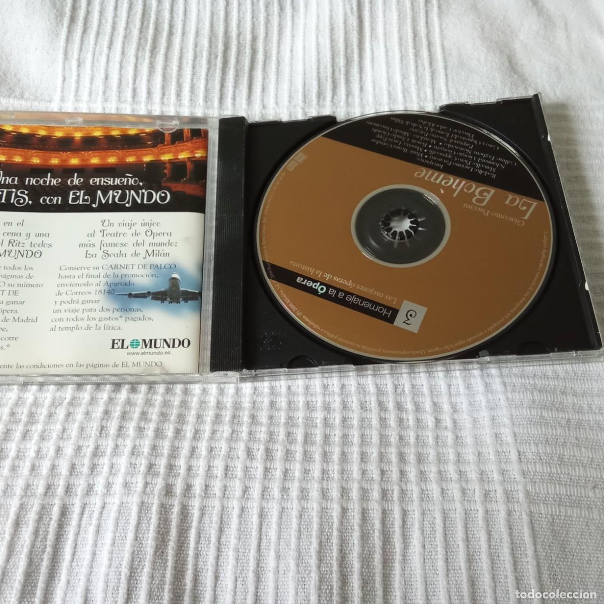 CDs de m&uacute;sica: HOMENAJE A LA OPERA 3 LA BOHEME - Foto 2