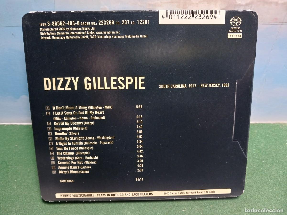 CDs de m&uacute;sica: DIZZY GILLESPIE SACD CD JAZZ AS NEW - Foto 2