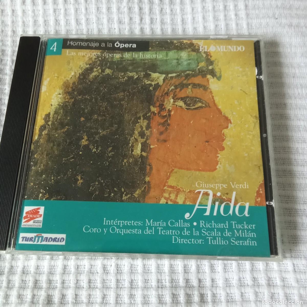 CDs de m&uacute;sica: HOMENAJE A LA OPERA AIDA - Foto 1