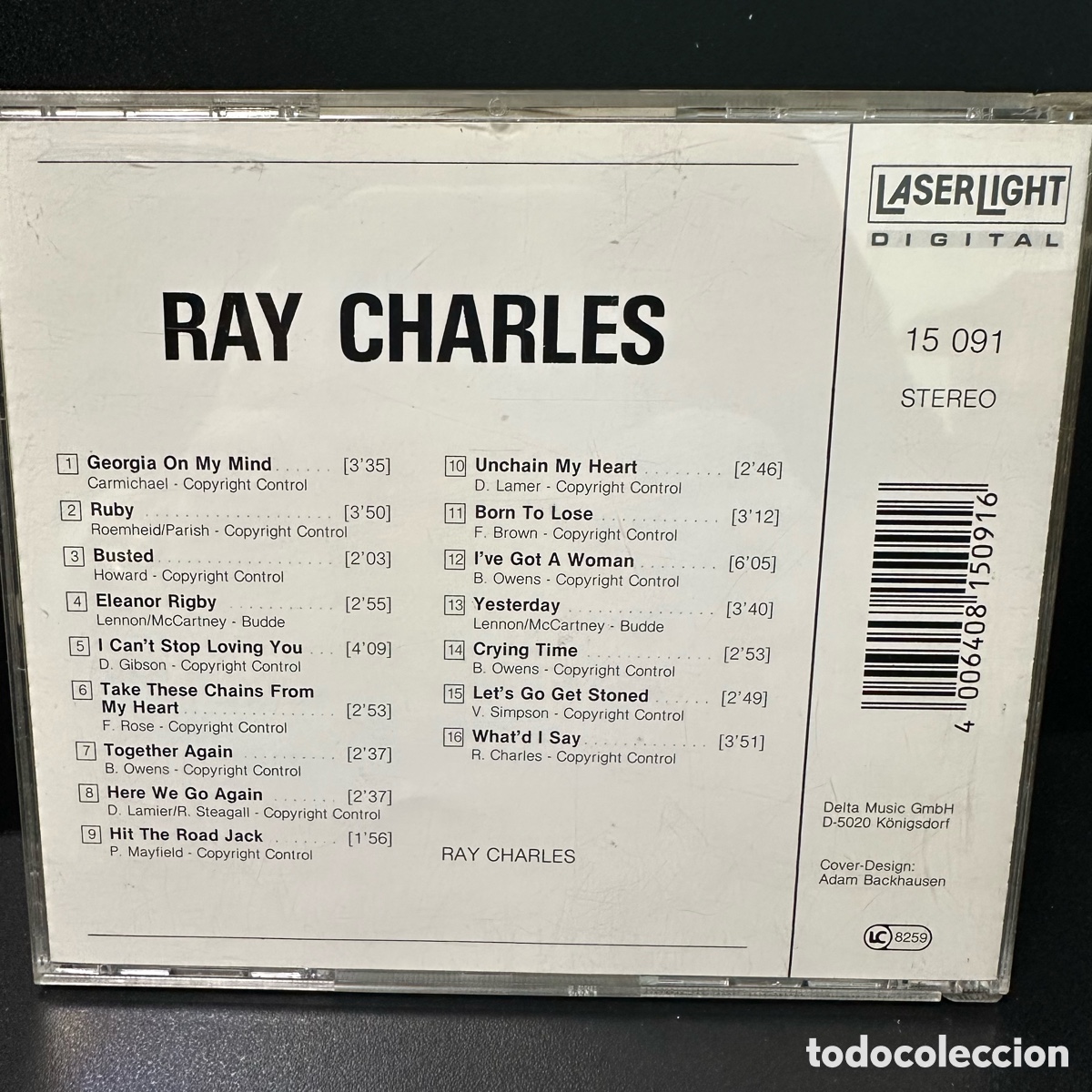 CDs de m&uacute;sica: Ray Charles - Whatd I Say (CD) - Foto 2