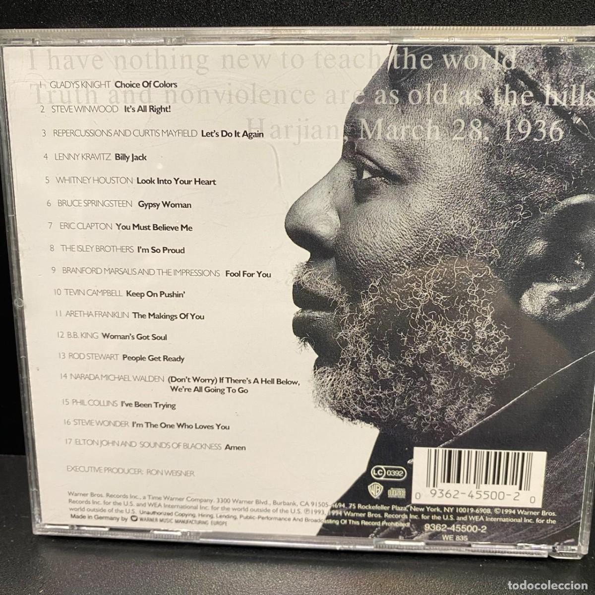 CDs de m&uacute;sica: Various - A Tribute To Curtis Mayfield (CD) - Foto 2