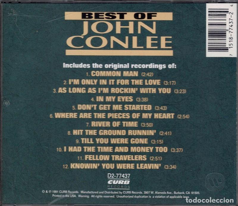 CDs de m&uacute;sica: John Conlee - Best Of. CD - Foto 2