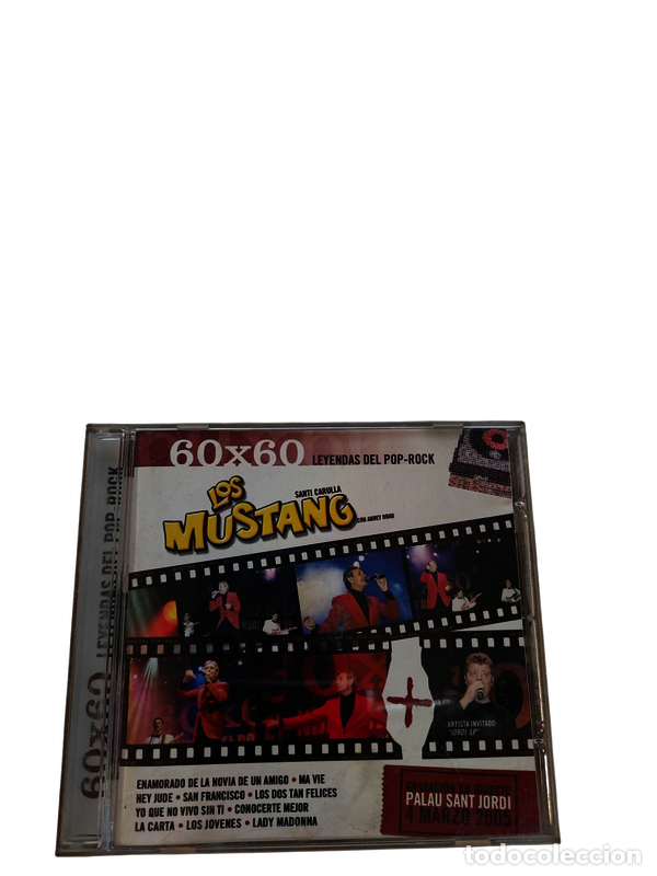 CDs de Musique: SCD198 60x60 leyendas del pop rock, los mustangs CD SEGUNDA MANO