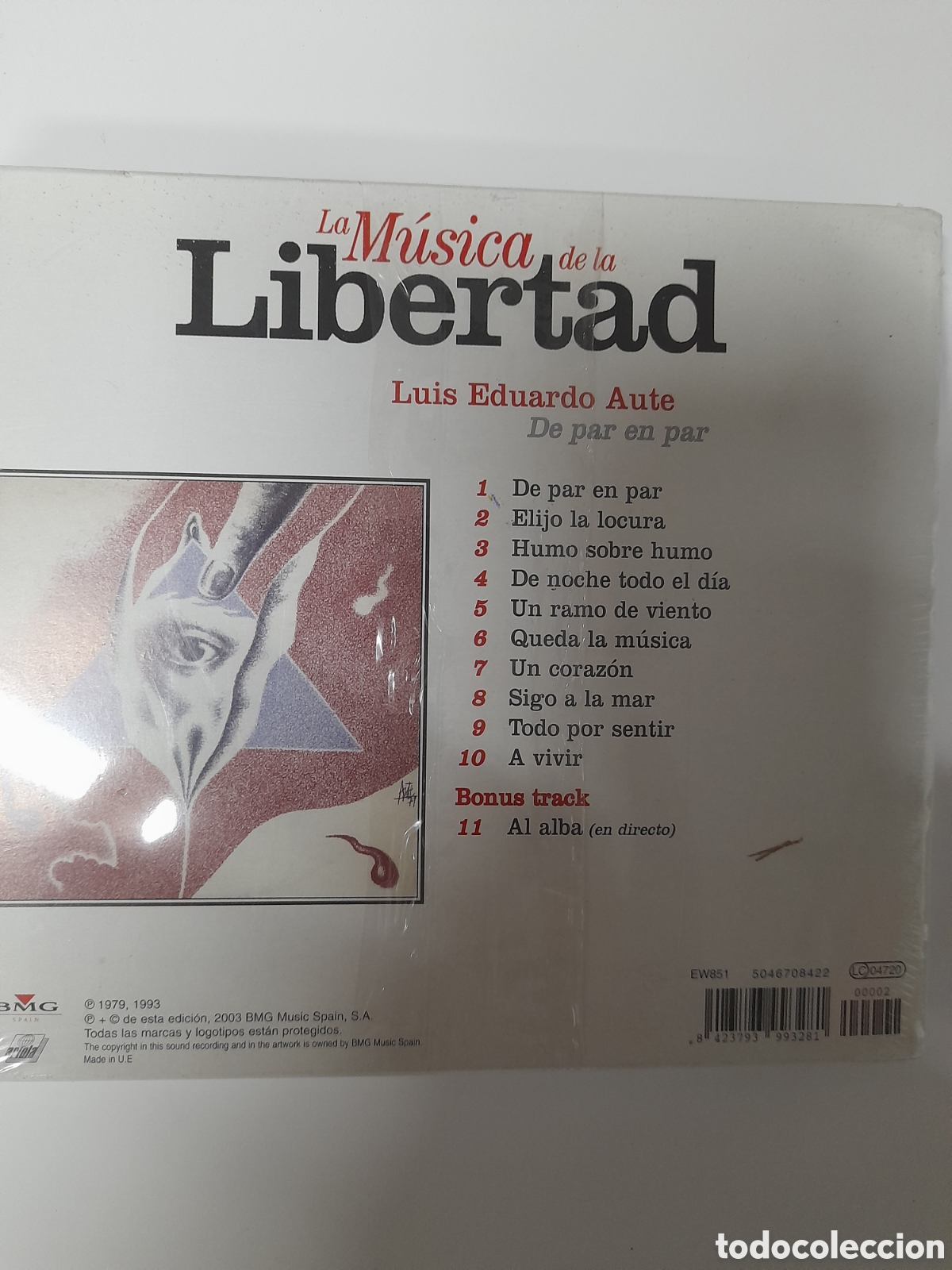 CDs de m&uacute;sica: Luis Eduardo Aute. De par en par - Foto 2
