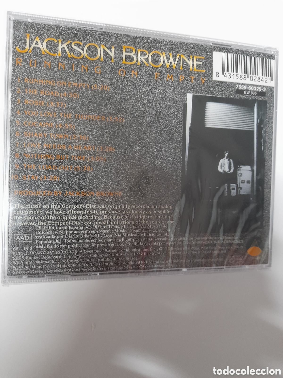 CDs de m&uacute;sica: Jackson Browne. Runningh on Emply. - Foto 2