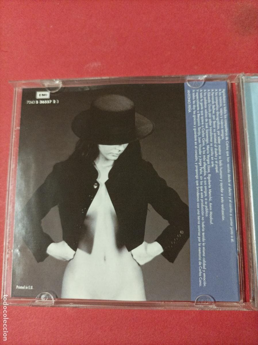 CDs de m&uacute;sica: COMPACT DISC CD CARLOS CANO QUE NAVEGUEN LOS SUE&Ntilde;OS - Foto 3