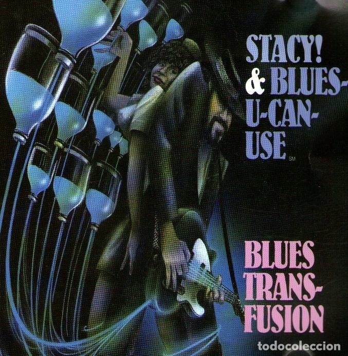 CDs de M&uacute;sica: STACY! & BLUES-U-CAN-USE - BLUES TRANS-FUSION - 14 TRACKS - ED. STACY MITCHHART - A&Ntilde;O 1996.