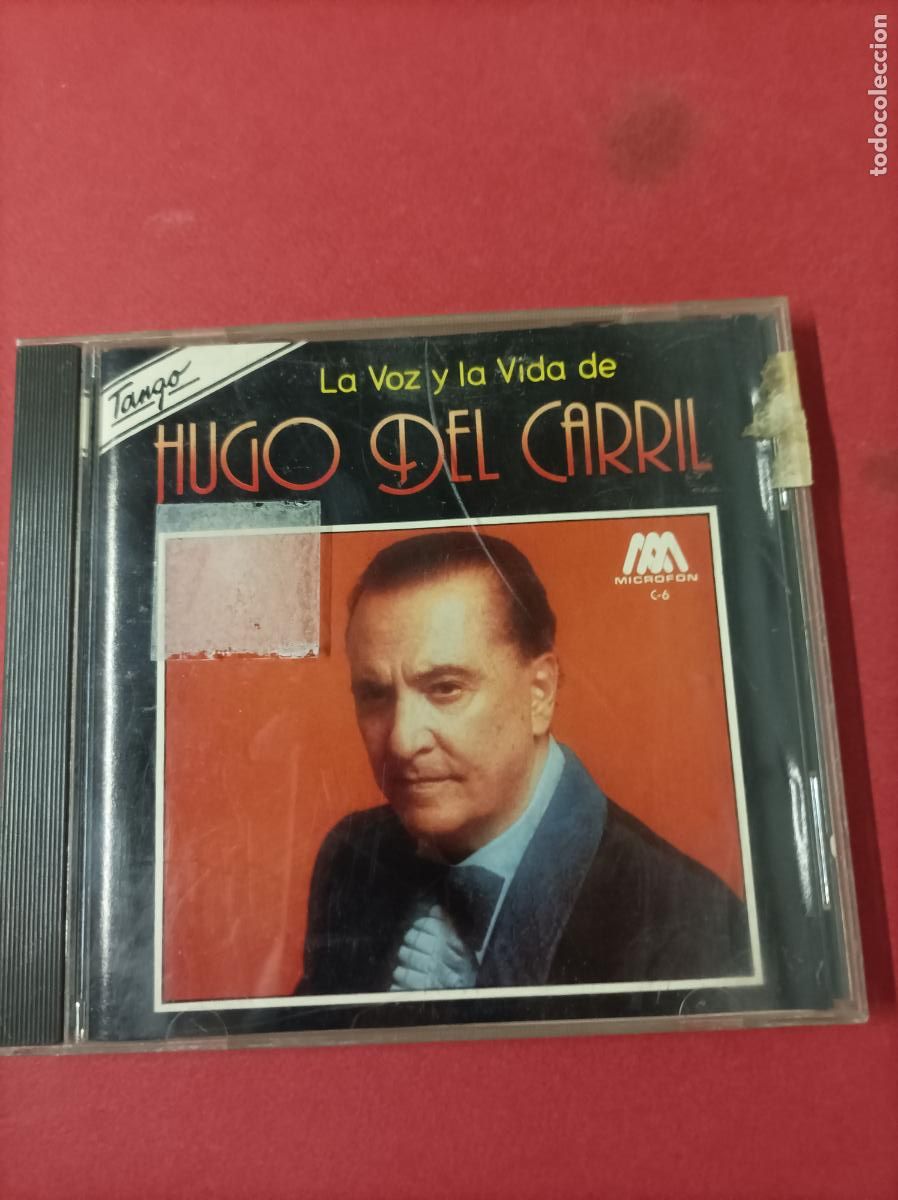 CDs de m&uacute;sica: COMPACT DISC CD HUGO DEL CARRIL - Foto 1