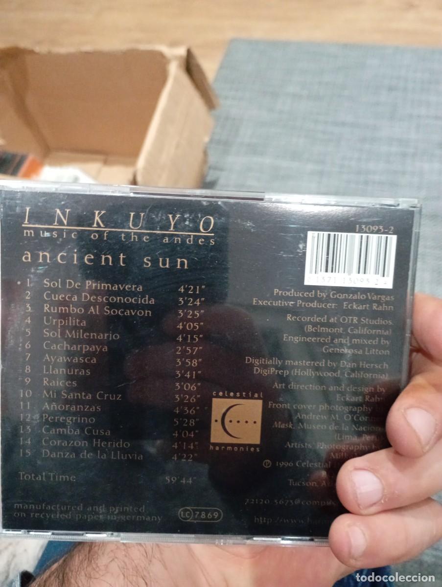 CDs de m&uacute;sica: INKUYO ANCIENT SUN CD COMO NUEVO - Foto 2