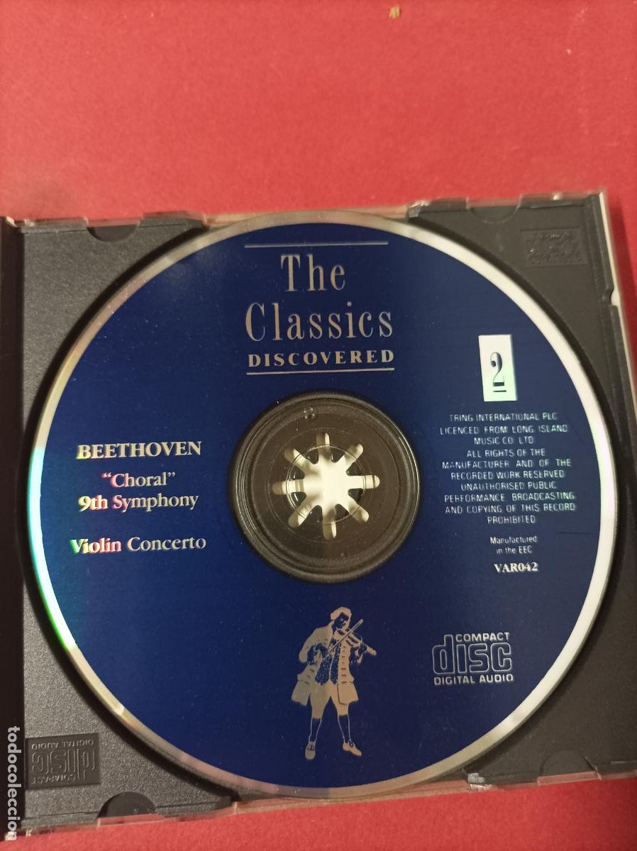 CDs de m&uacute;sica: COMPACT DISC CD THE CLASSIICS DISCOVERED BEETHOVEN DEBUSSY - Foto 3