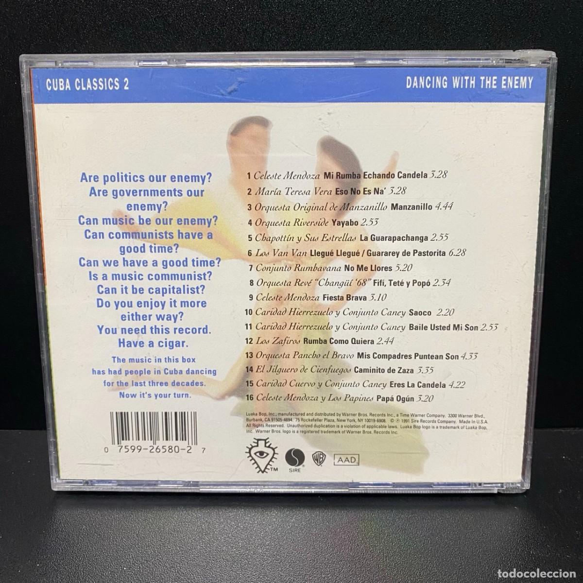 CDs de m&uacute;sica: Various - Cuba Classics 2 - Dancing With The Enemy (CD) - Foto 2