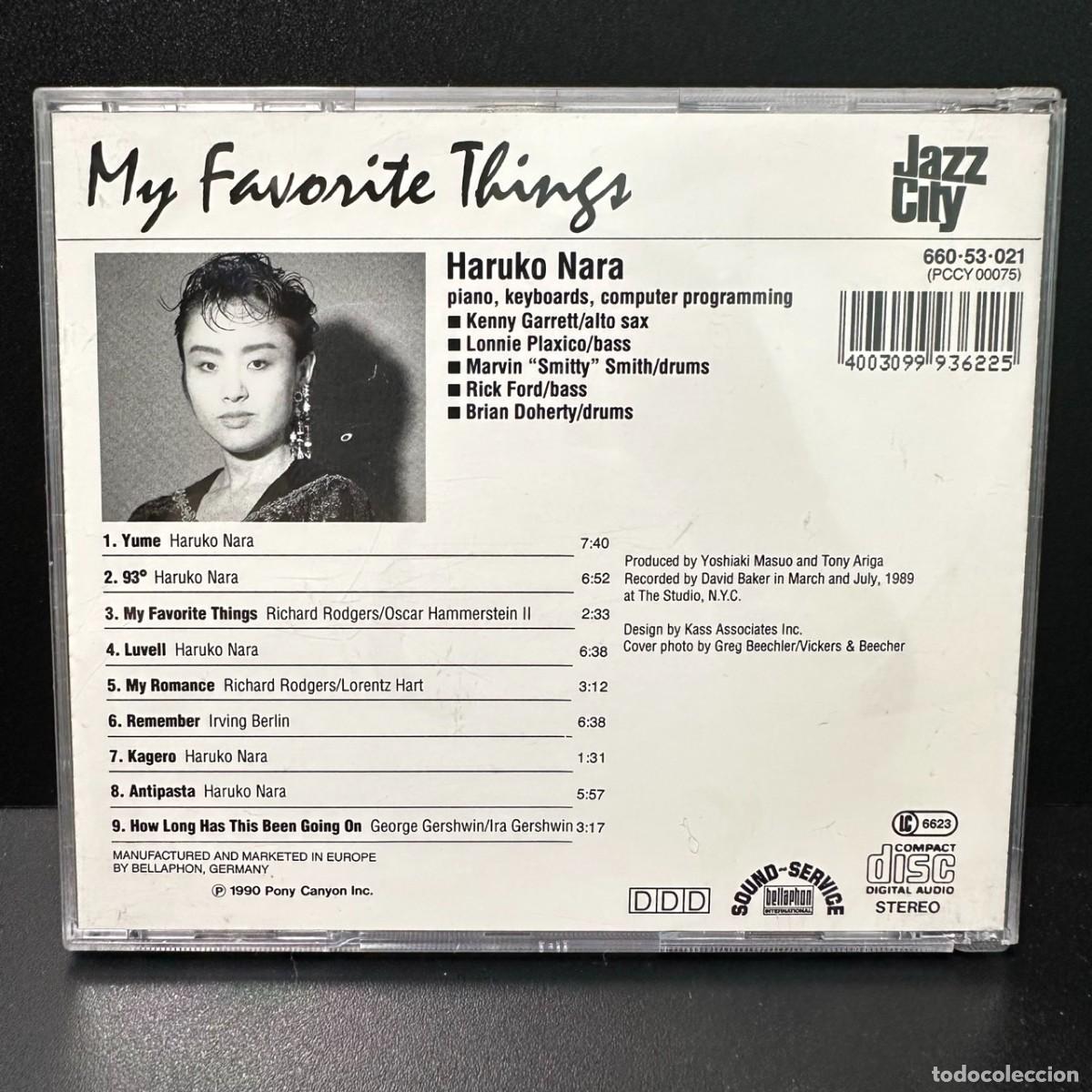 CDs de m&uacute;sica: Haruko Nara - My Favourite Things (CD) - Foto 2