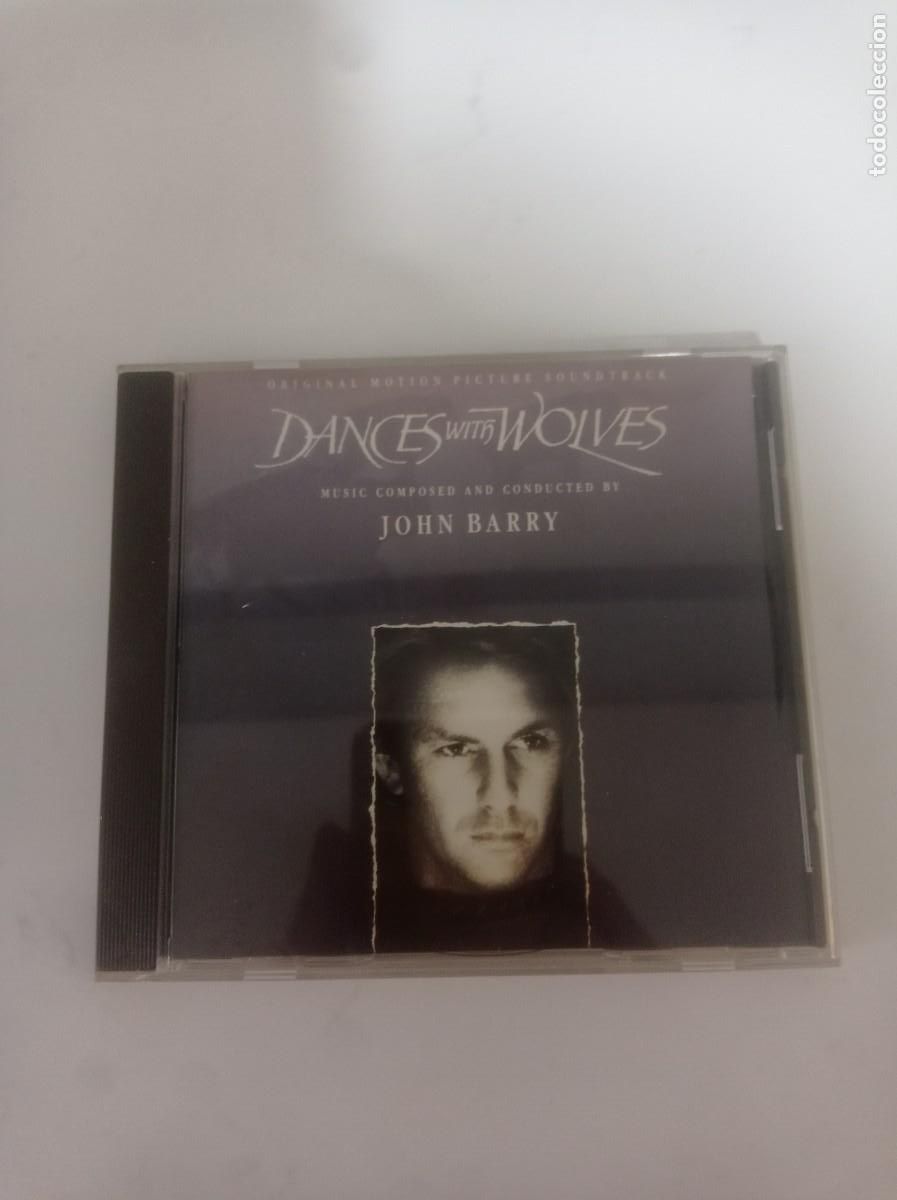 CDs de m&uacute;sica: Antiguo CD Dances with wolves en buen estado - Foto 1