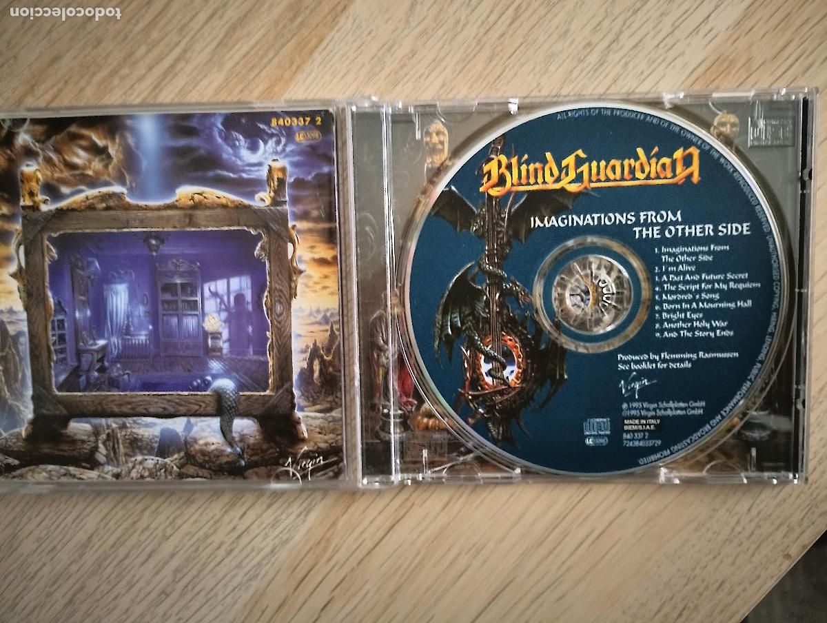 CDs de m&uacute;sica: blind guardian imaginations from the other side, - Foto 3