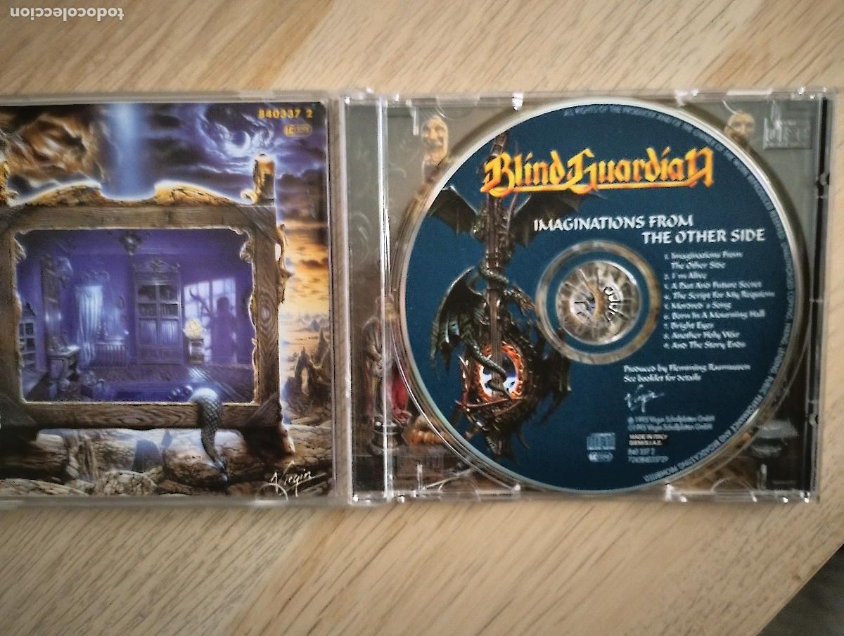 CDs de m&uacute;sica: blind guardian imaginations from the other side, - Foto 6