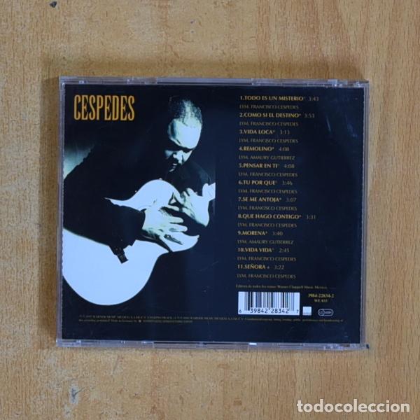 CDs de m&uacute;sica: FRANCISCO CESPEDES - VIDA LOCA - CD - Foto 2