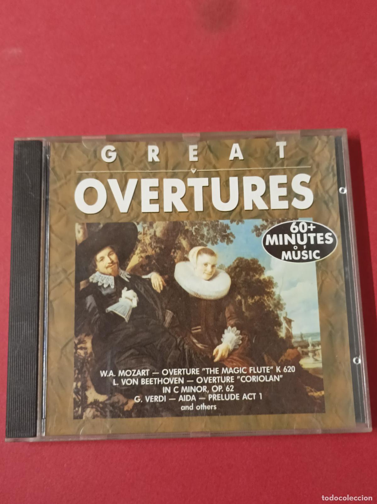 CDs de m&uacute;sica: COMPACT DISC CD GREAT OVERTURES - Foto 1
