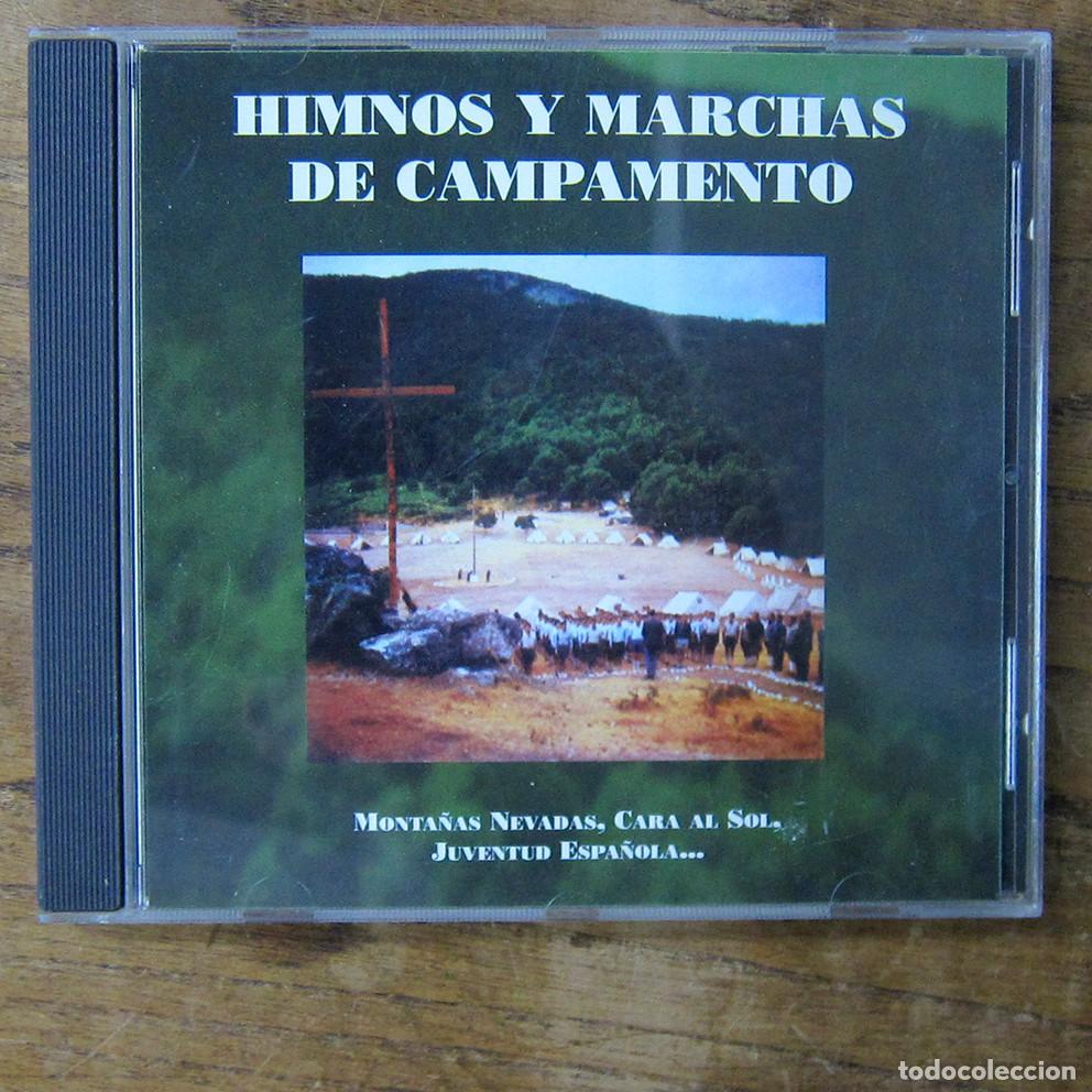 Musik-CDs: HIMNOS Y MARCHAS DE CAMPAMENTO - 2000 - CARA AL SOL, PRIETAS LAS FILAS, MONTA&Ntilde;AS NEVADAS - FALANGE