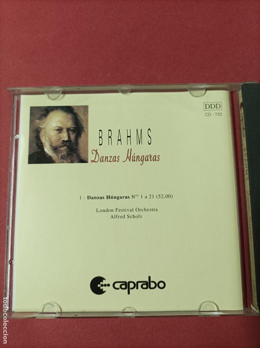 CDs de m&uacute;sica: COMPACT DISC CD BRAHMS DANZAS HUNGARAS - Foto 3