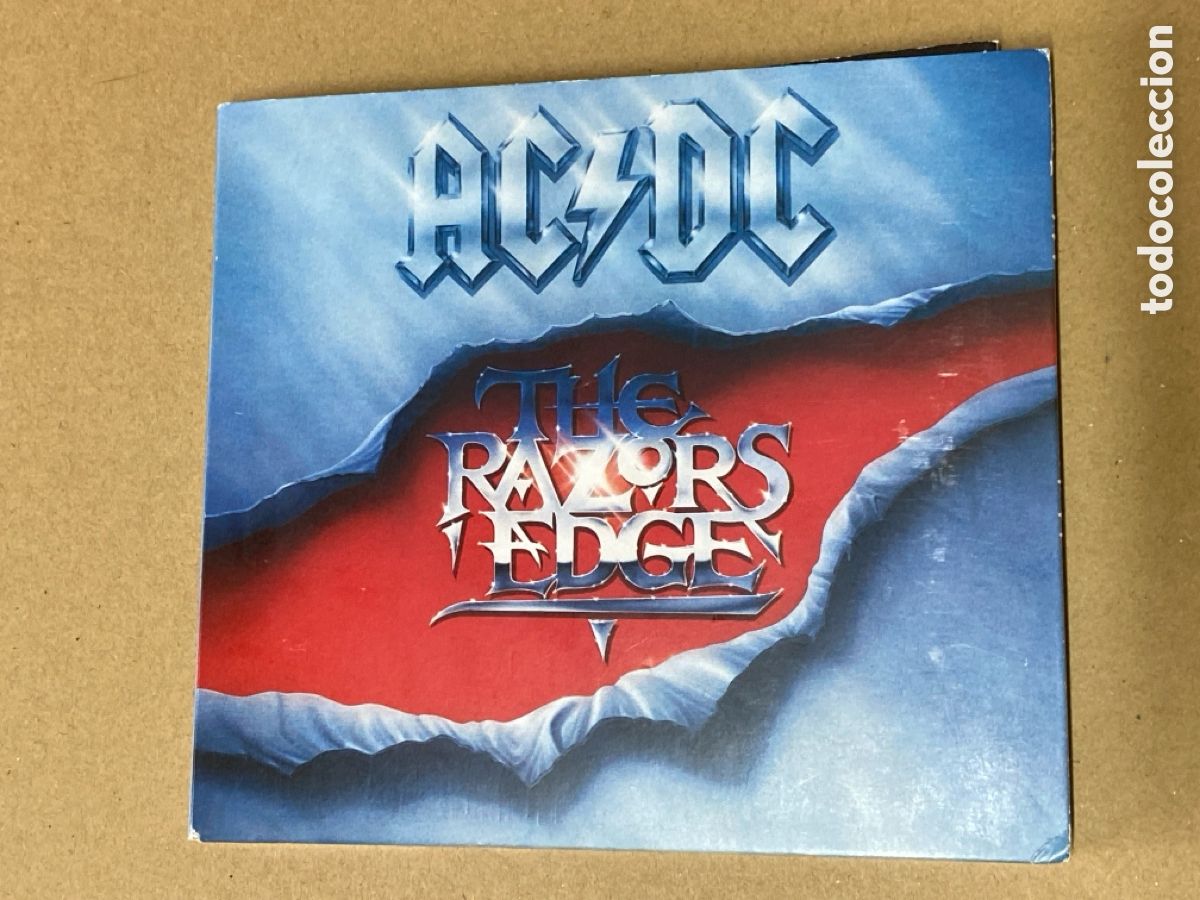CDs de m&uacute;sica: AC/DC THE RAZORS EDGE CD DIGIPACK SONY 2003 - Foto 1