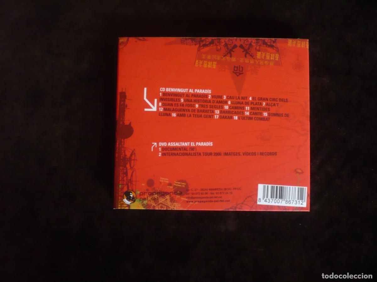 CDs de m&uacute;sica: obrint pas - benvingut al paradis - cd + dvd + librito como nuevo - Foto 2