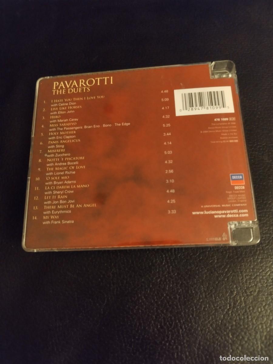 CDs de m&uacute;sica: Pavarotti &ndash; The Duets. Cd. - Foto 3