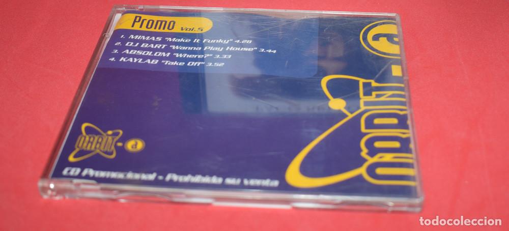 CDs de m&uacute;sica: MIMAS - DJ BART - ABSOLOM - KAYLAB - CDMAXI PROMO ORBIT 1998 - Foto 1