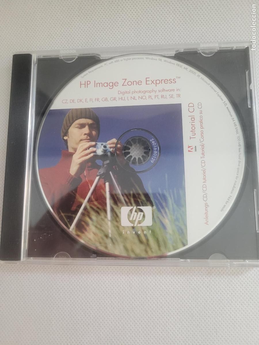 CDs de m&uacute;sica: CD ROM HO IMAGE ZONE EXPRESS PROGRAMA DISE&Ntilde;O GRAFICO - Foto 1