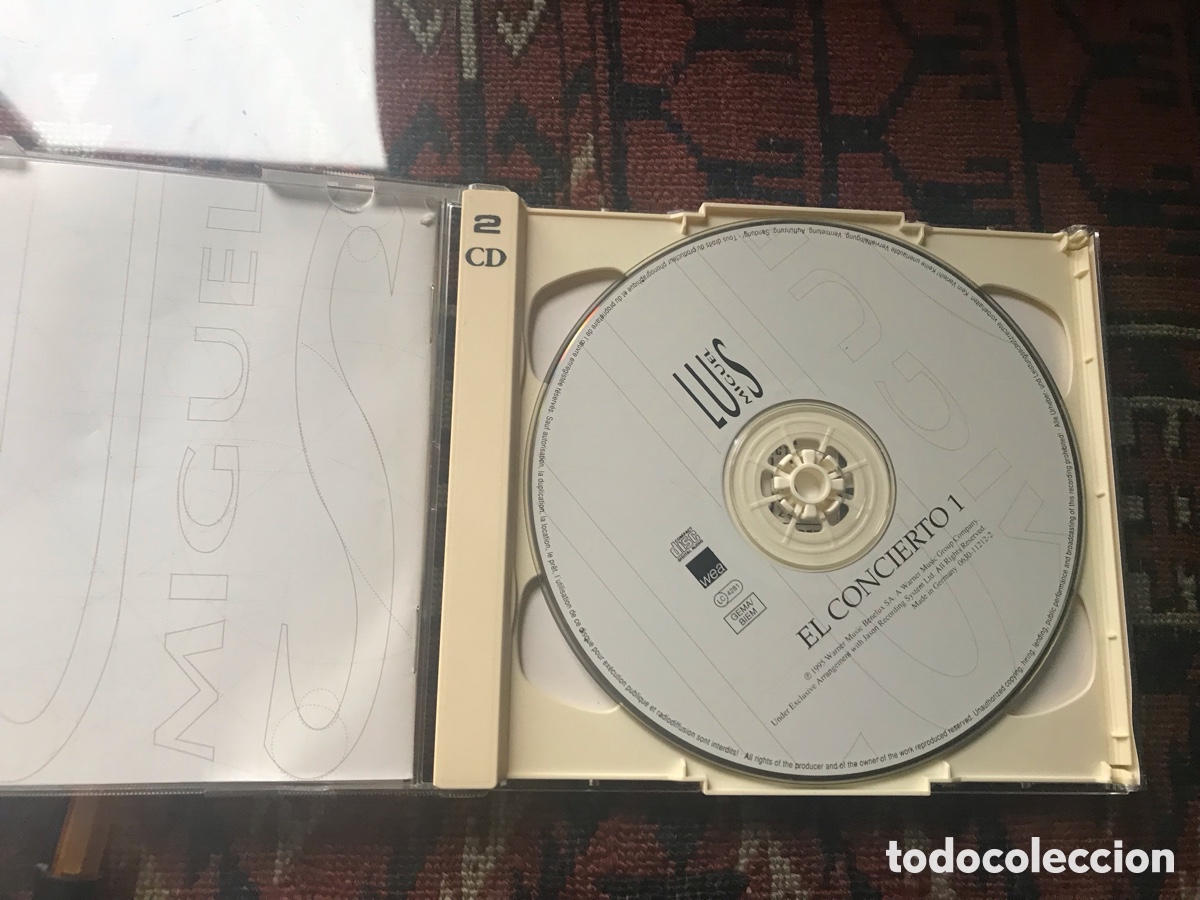 CDs de m&uacute;sica: El concierto. Luis Miguel. Dos CDs. - Foto 4