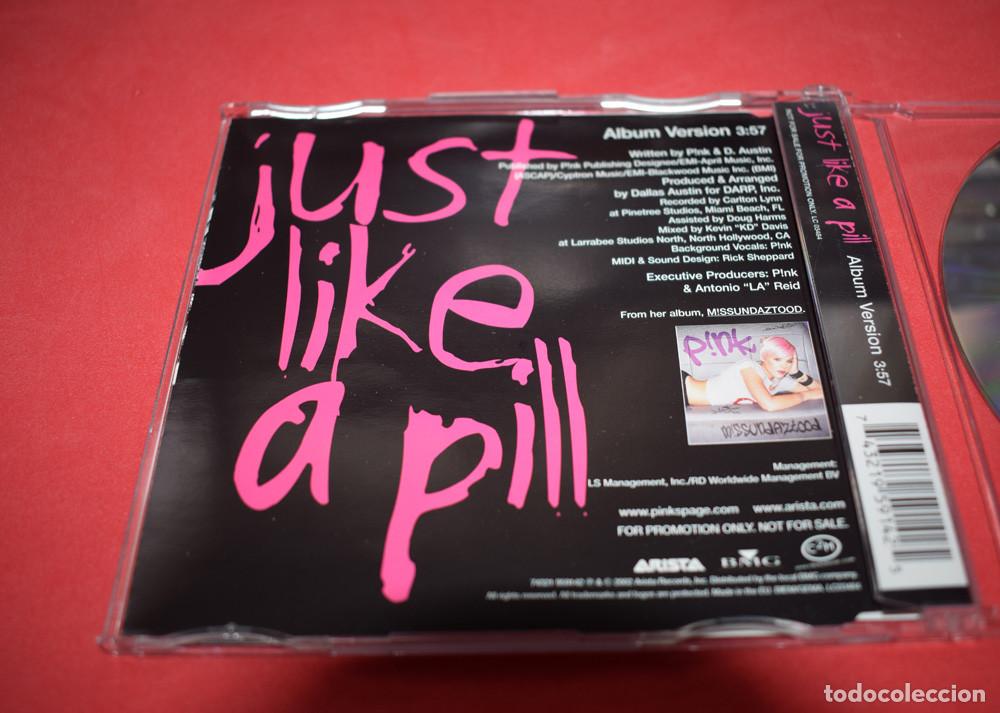 CDs de m&uacute;sica: PINK - JUST LIKE A PILL - CDSINGLE - Foto 4
