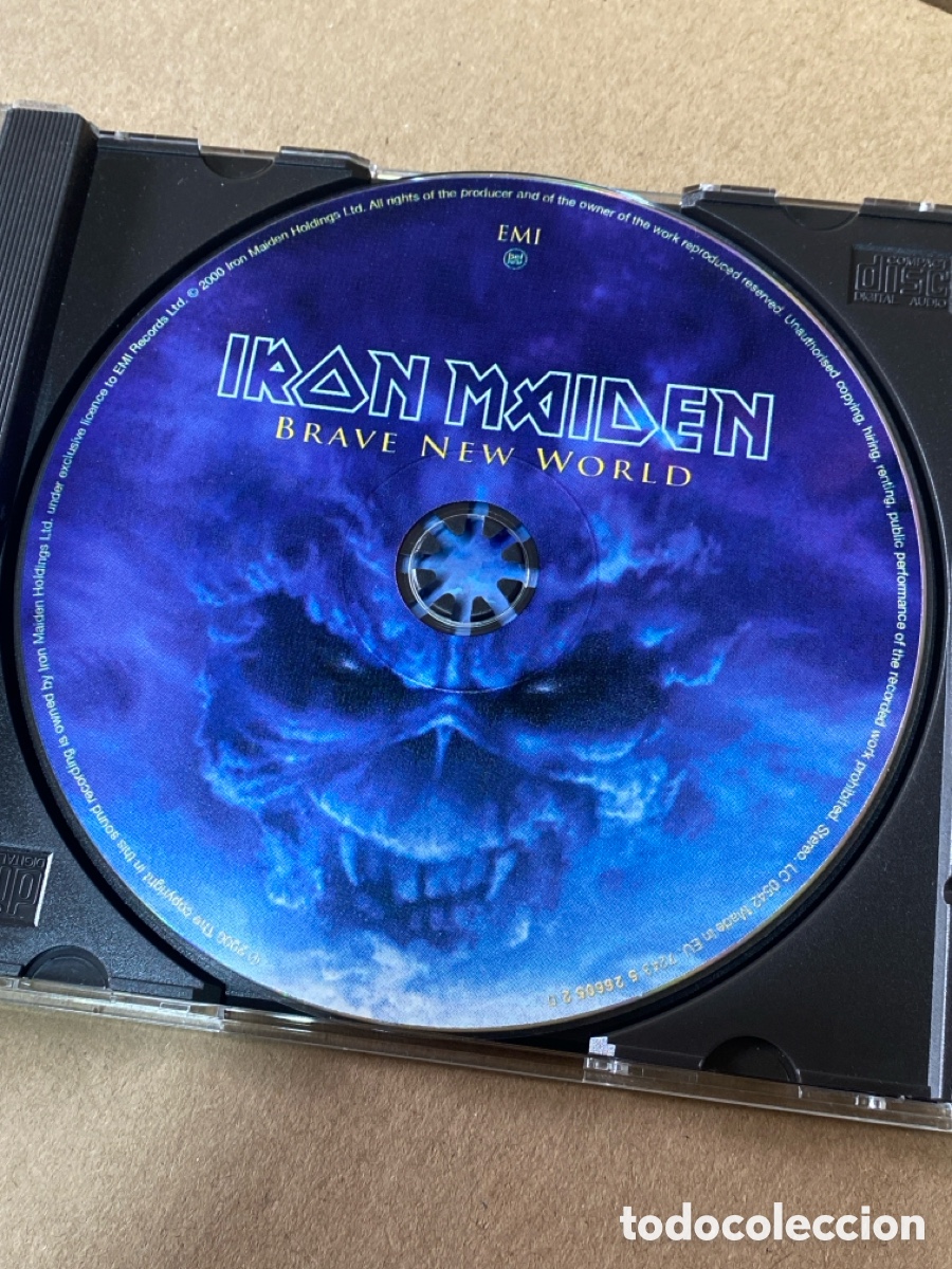 CDs de m&uacute;sica: CD IRON MAIDEN - BRAVE NEW WORLD 2000 - Foto 3