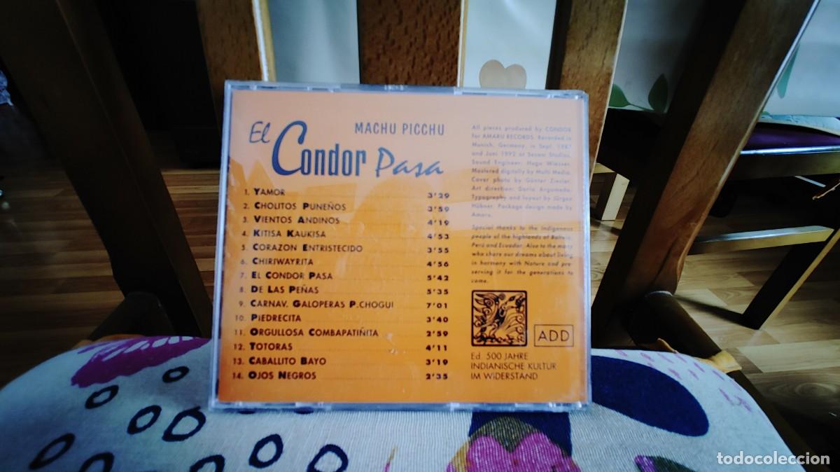 CDs de m&uacute;sica: EL CONDOR PASA-CD MACHU PICCHU - Foto 3
