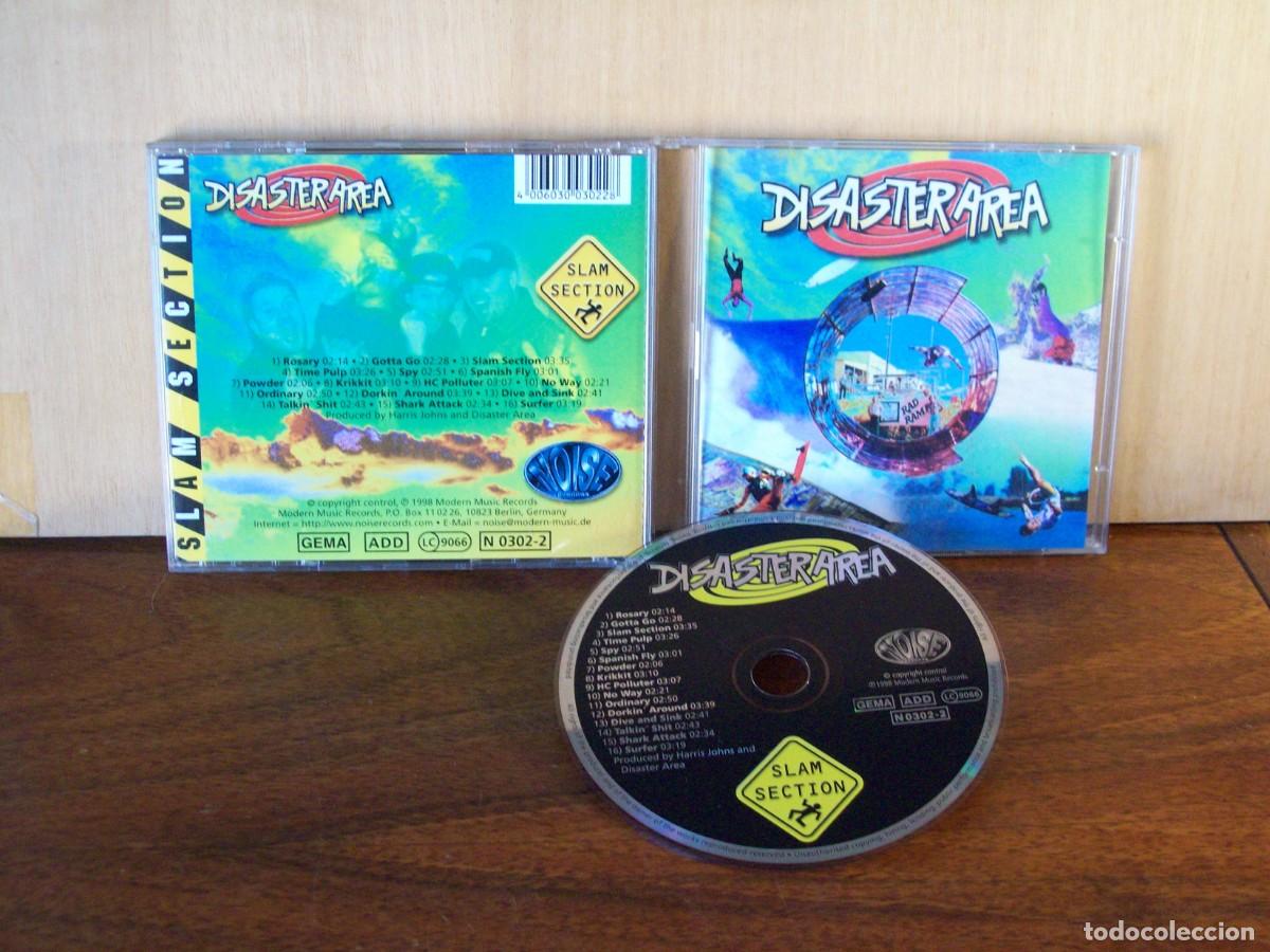 CDs de m&uacute;sica: DISASTER AREA - SLAM SECTION - CD - Foto 1