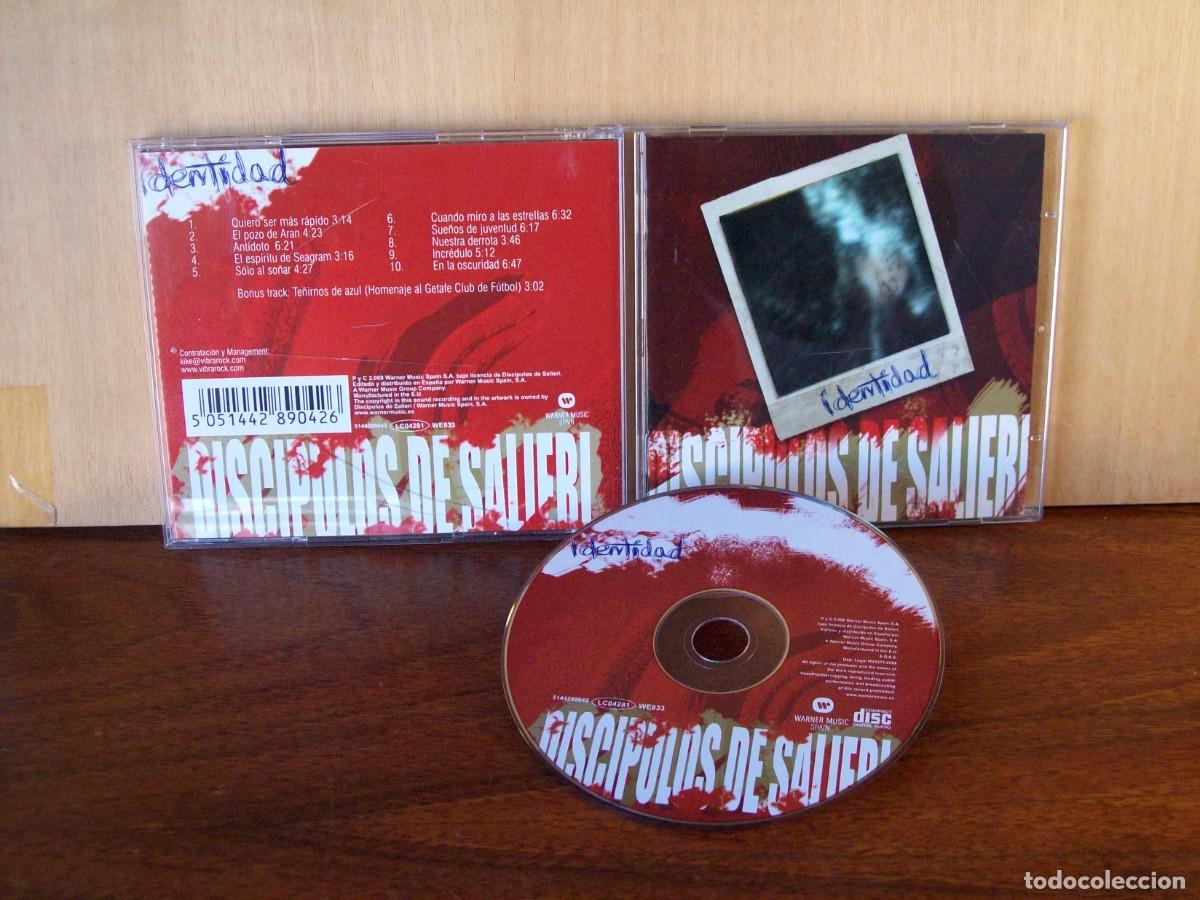 CDs de m&uacute;sica: DISCIPULOS DE SALIERI - IDENTIDAD - CD - Foto 1