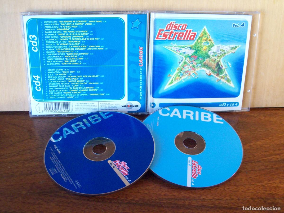 CDs de m&uacute;sica: DISCO ESTRELLA - VOLUMEN 4 - CUADRUPLE CD - Foto 1
