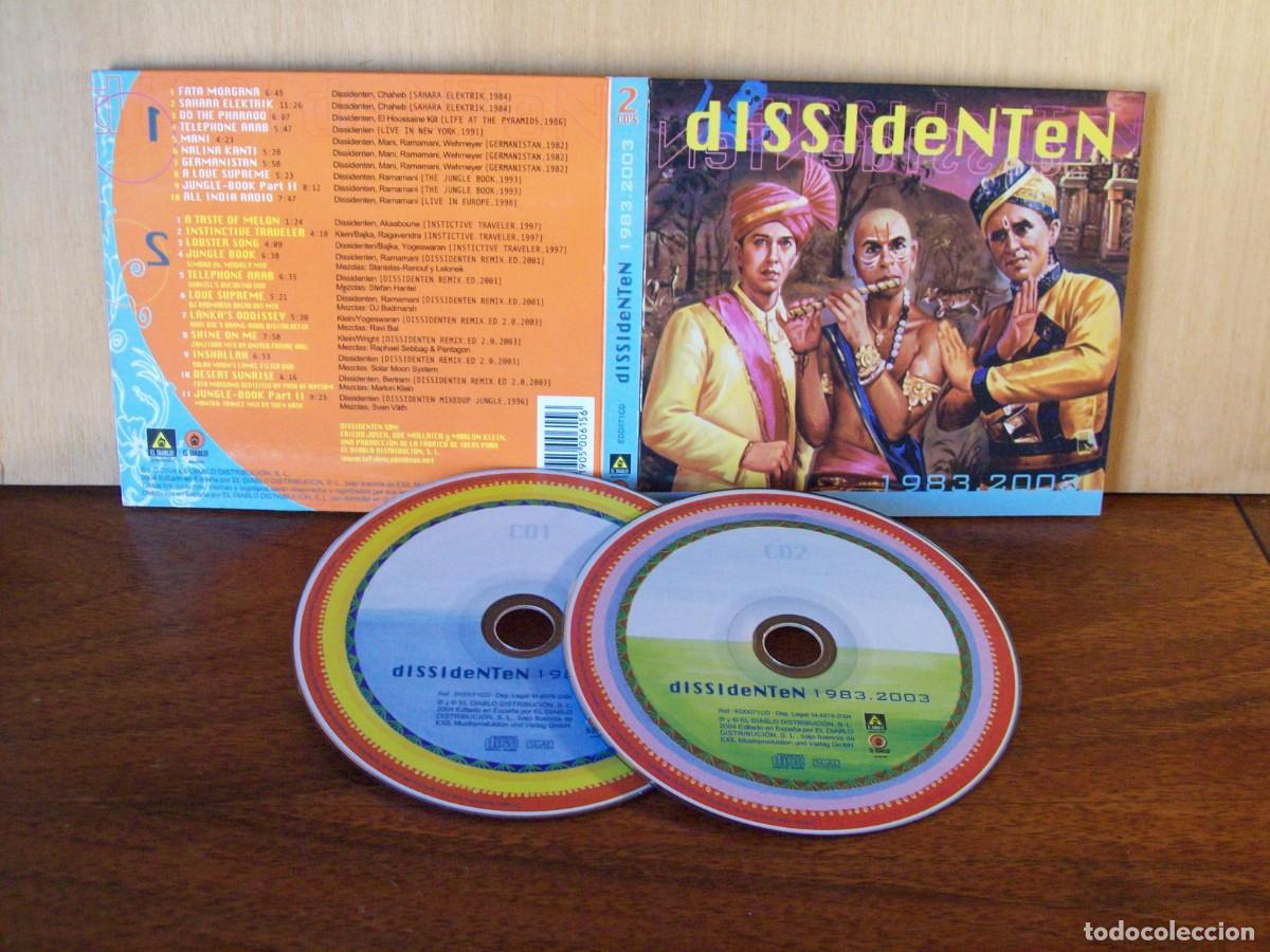CDs de m&uacute;sica: DISSIDENTEN - 1983/2003 - DOBLE CD EDICION DIGIPACK - Foto 1