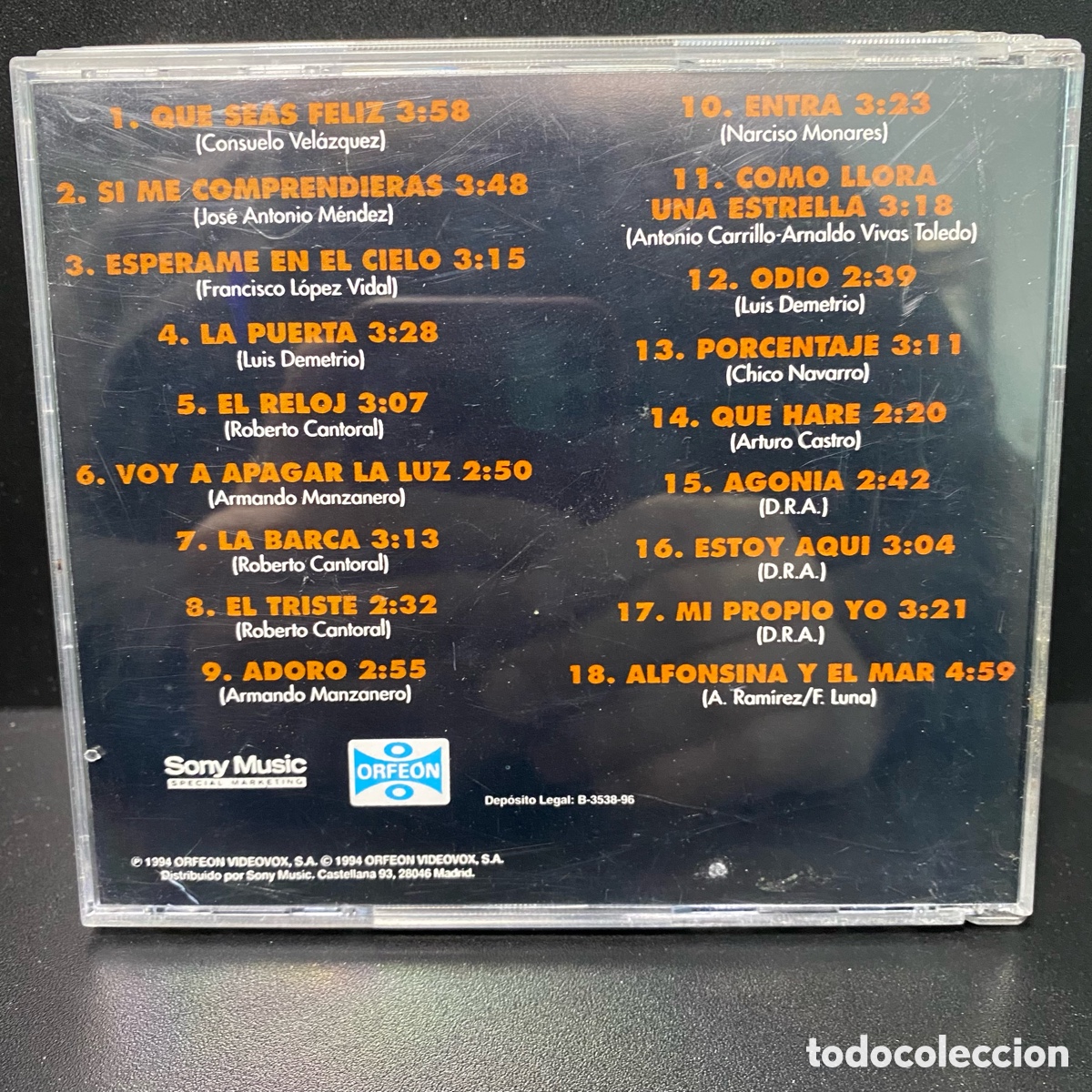 CDs de m&uacute;sica: Lucho Gatica - Boleros De Oro Vol 1 (CD) - Foto 2