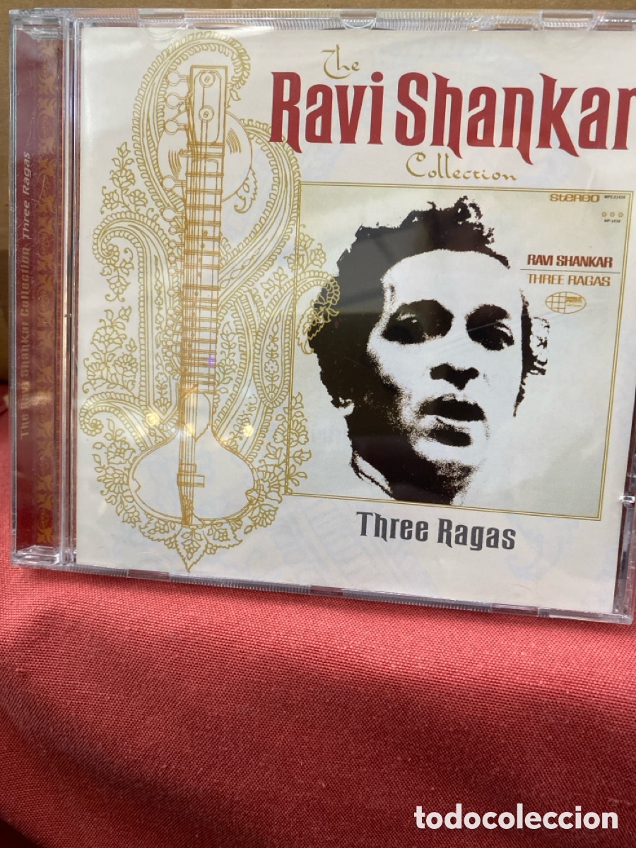 CDs de m&uacute;sica: RAVI SHANKAR - THREE RAGAS CD ALBUM - Foto 1