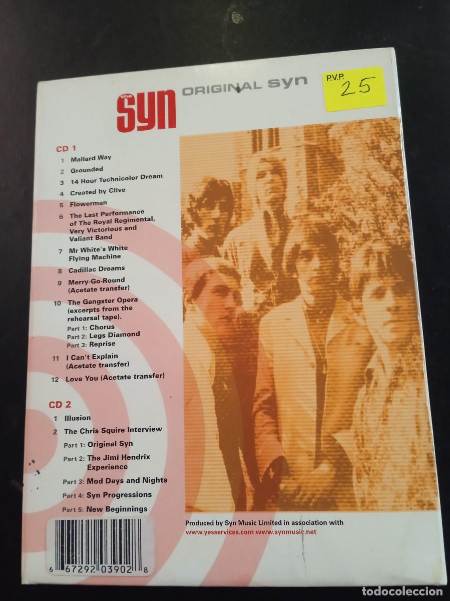 CDs de m&uacute;sica: THE SYN- ORIGINAL SYN. CAJA DE DOS CDS. YES. - Foto 2
