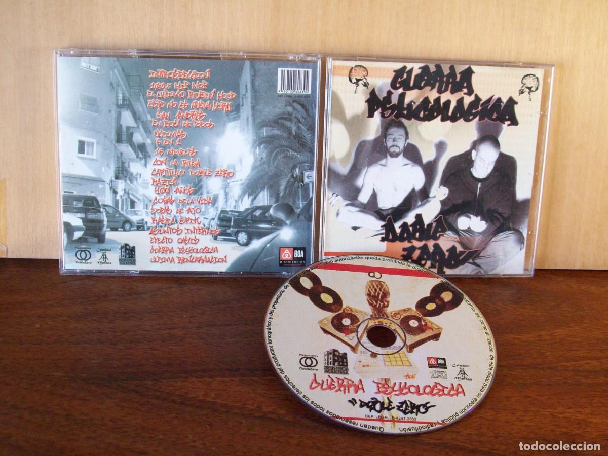 CDs de m&uacute;sica: DOBLE ZERO - GUERRA PSYCOLOGICA - CD - Foto 1
