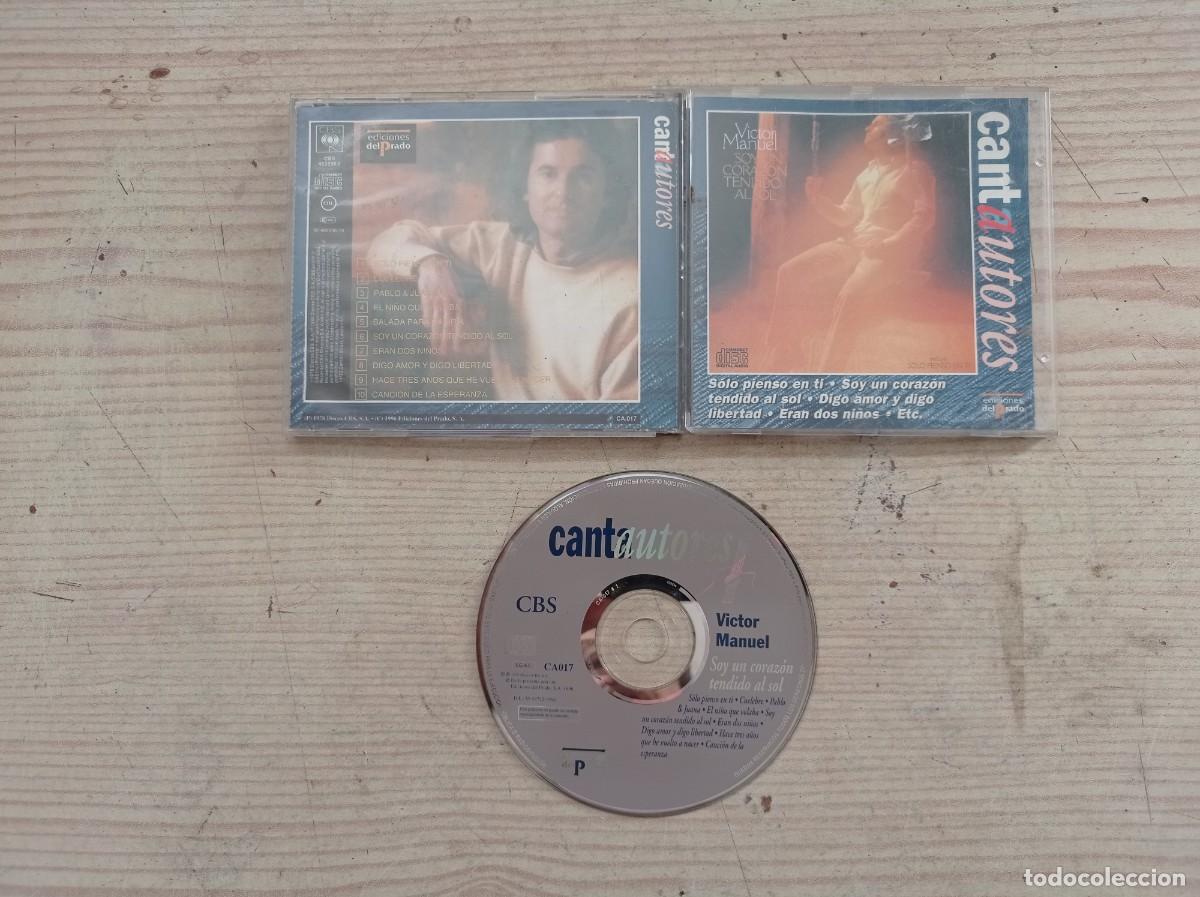 CDs de m&uacute;sica: Victor Manuel - Soy Un Corazon Tendido Al Sol CD - Foto 1