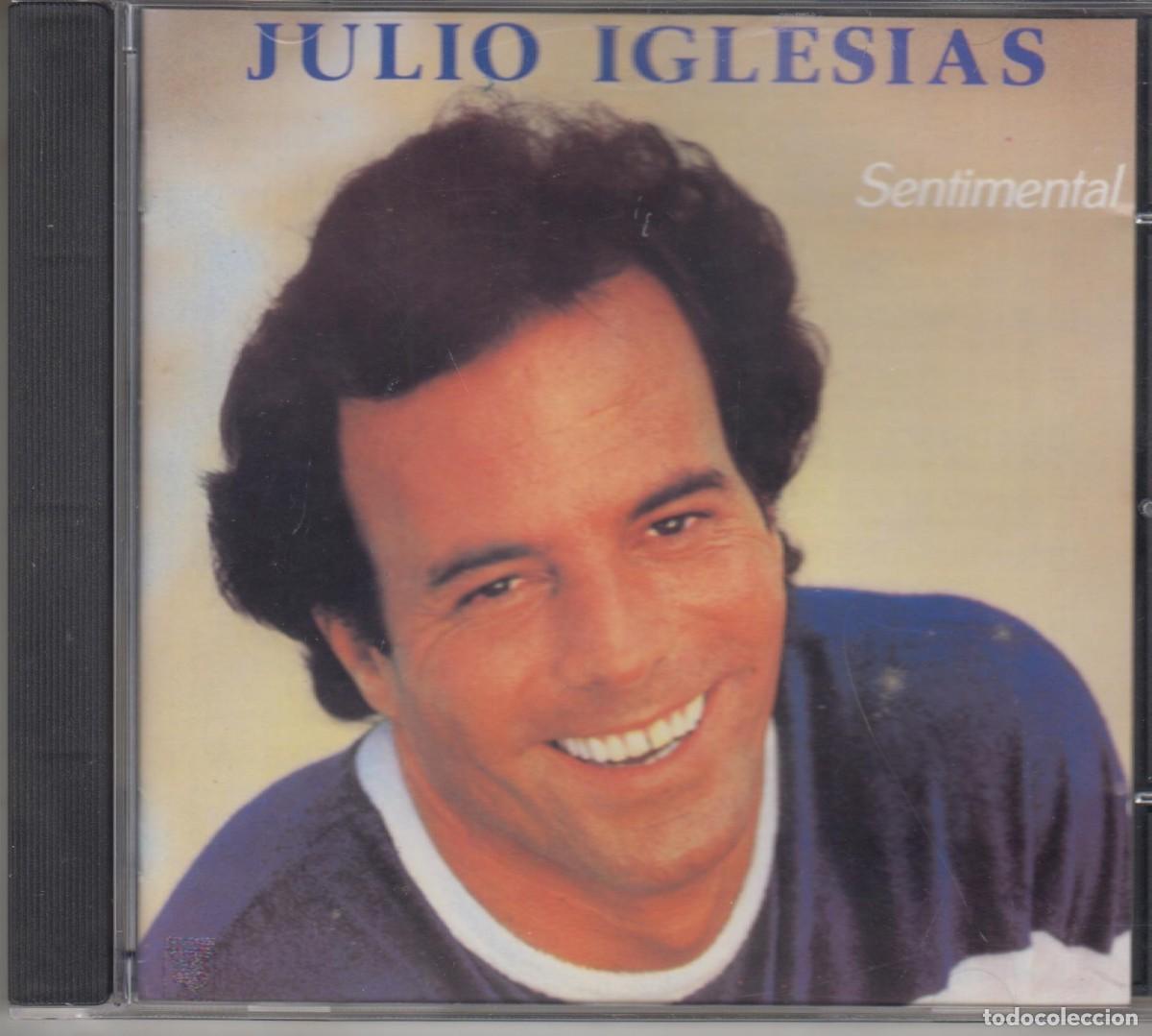 CDs de m&uacute;sica: Julio Iglesias cd Sentimental CBS En franc&eacute;s - Foto 1