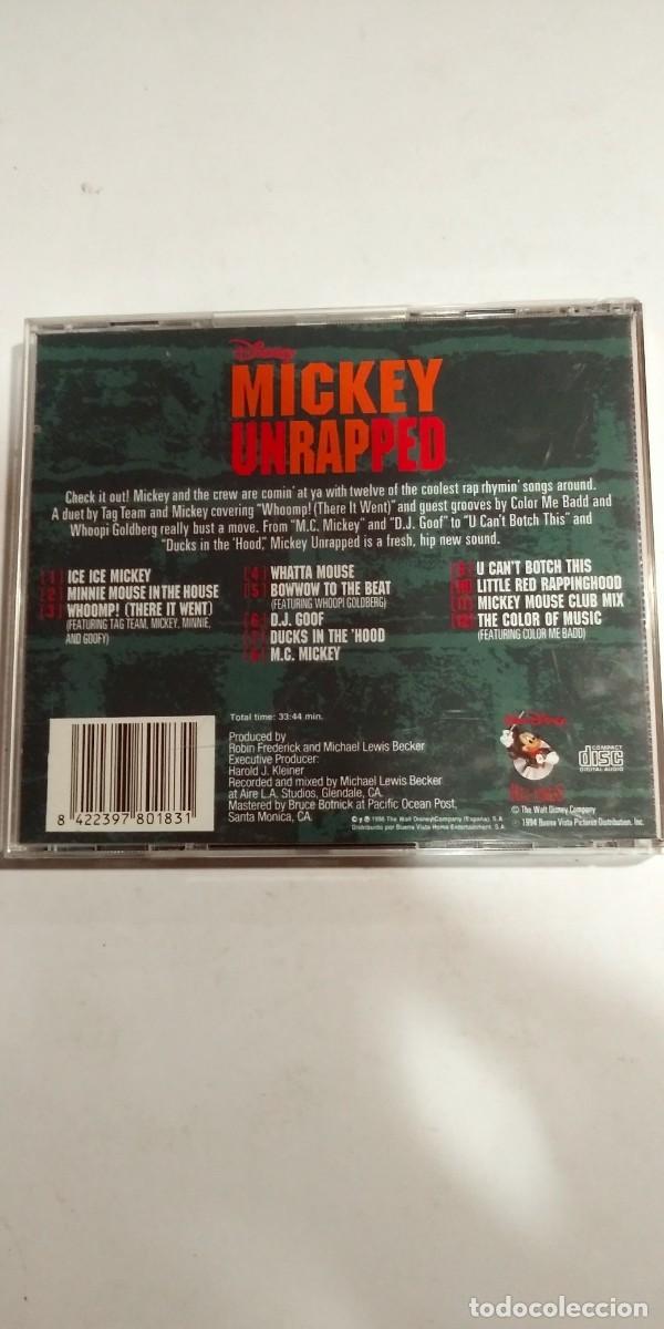CDs de m&uacute;sica: Mickey Unrapped Mickey Mouse Disney - Foto 2