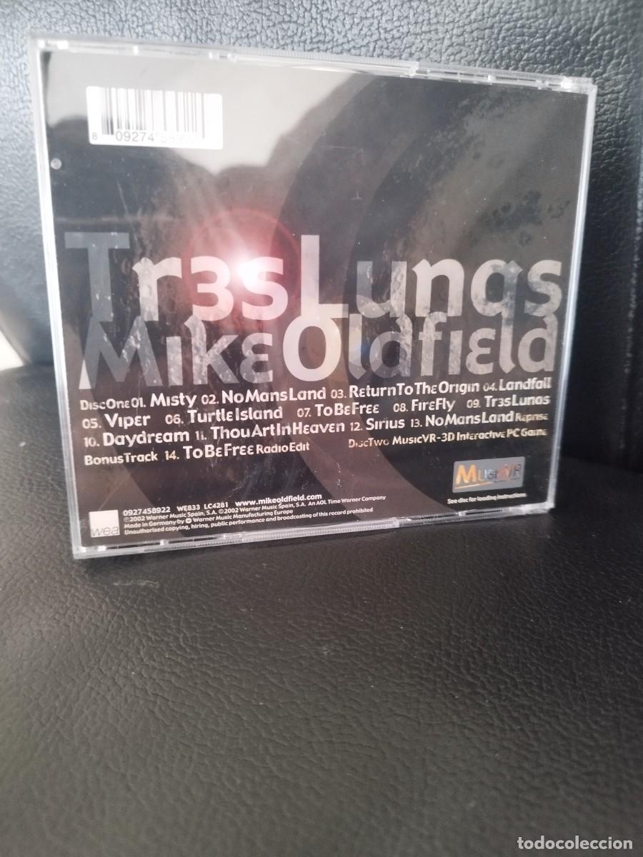 CDs de m&uacute;sica: Mike Oldfield &ndash; Tr3s Lunas. Cd - Foto 3