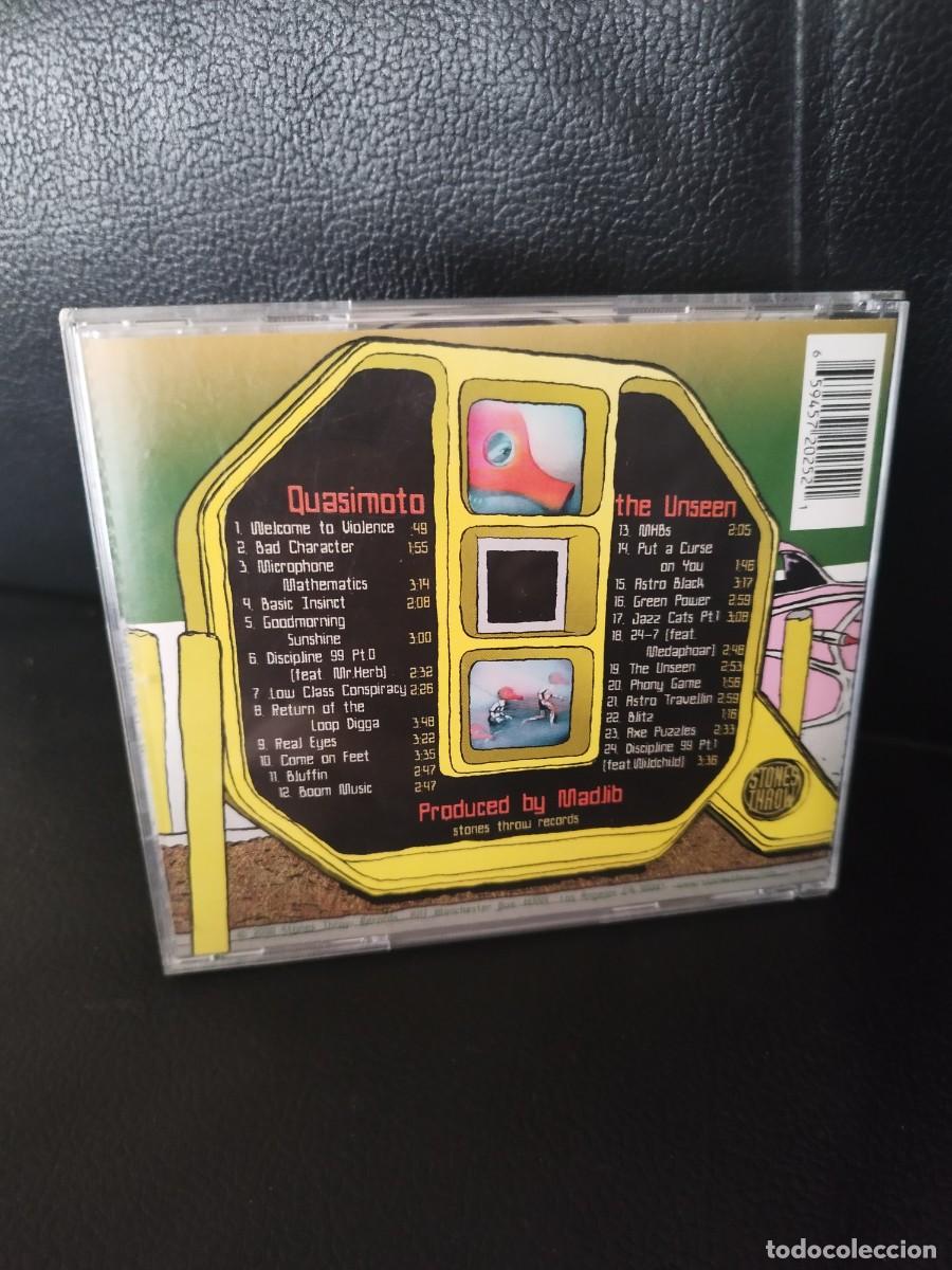 CDs de m&uacute;sica: Quasimoto &ndash; The Unseen. Cd. - Foto 3