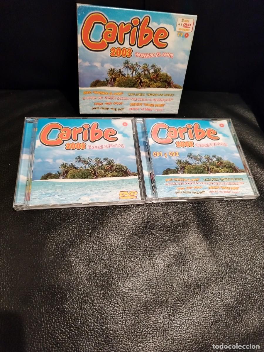 CDs de m&uacute;sica: Caribe 2003, doble cd + dvd. - Foto 1