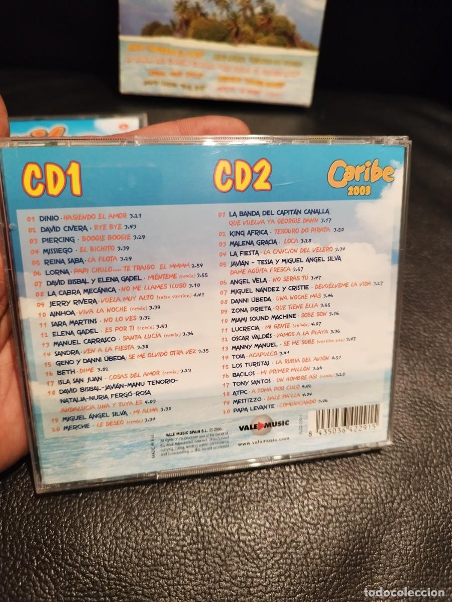 CDs de m&uacute;sica: Caribe 2003, doble cd + dvd. - Foto 3